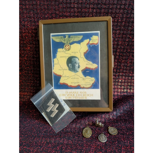 Nazi Germany Propaganda Postcard, Patch and More