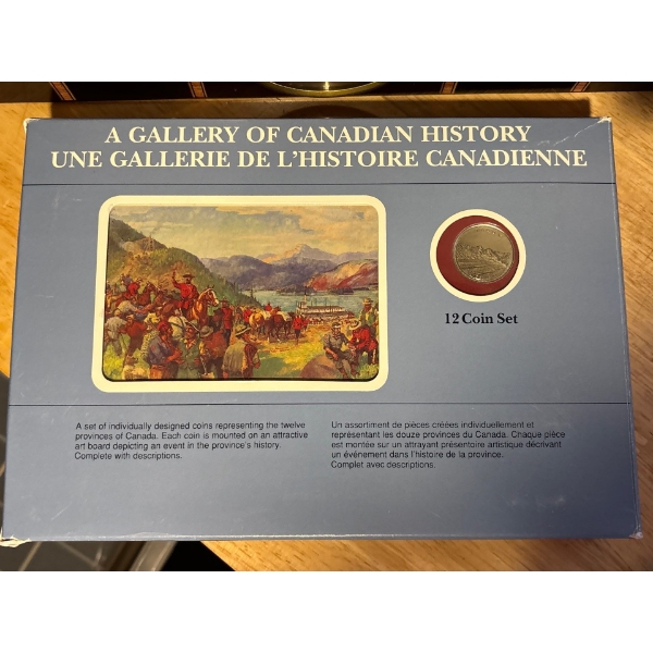Gallery Of Canadian History 12-piece Coin Set