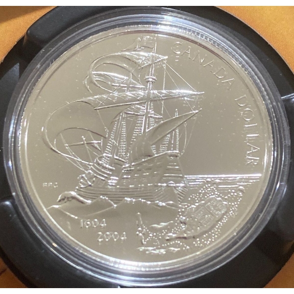 2004 Fine Silver Proof Dollar 25.175 Grams