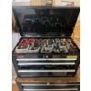 Image 3 :  Stanley two piece rolling toolbox with contents