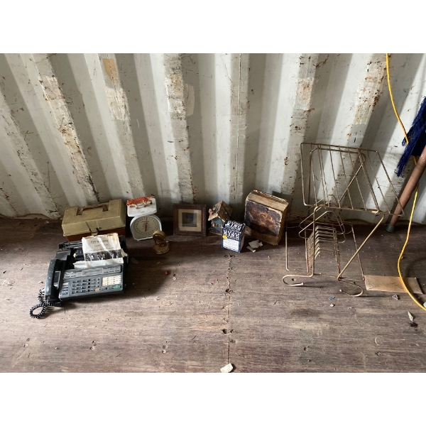 Tackle Box, Newspaper Rack, & More