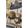 Image 4 : Vintage Boy Scouts Canada and Military Pins in Original Box