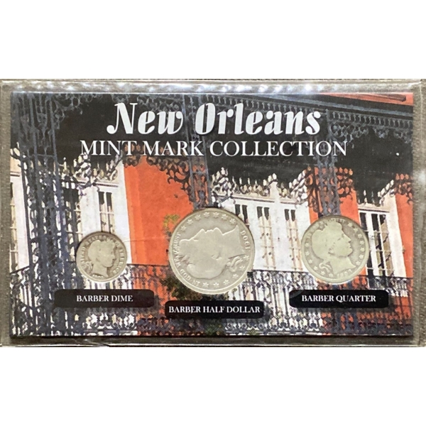 New Orleans Mint Mark Coin Collection 90% Silver 19.12 Grams