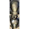 Image 8 : Hand Carved Black Obsidian Aztec Statues