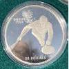 Image 7 : Royal Canadian Mint 1988 Calgary Olympic Winter Games Sterling Silver $20 Proof Coin Set