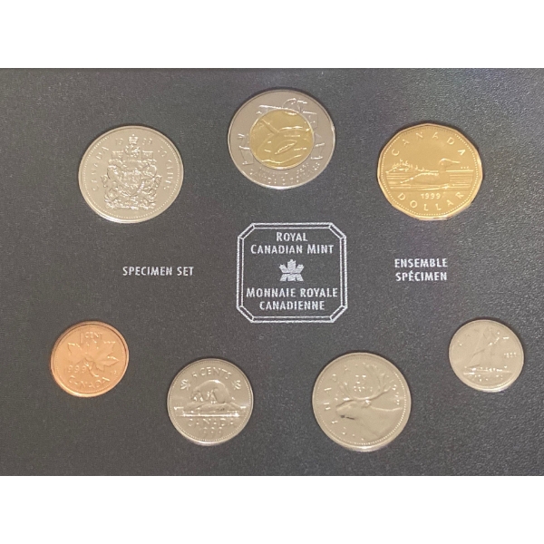 1999 Canadian Specimen Set
