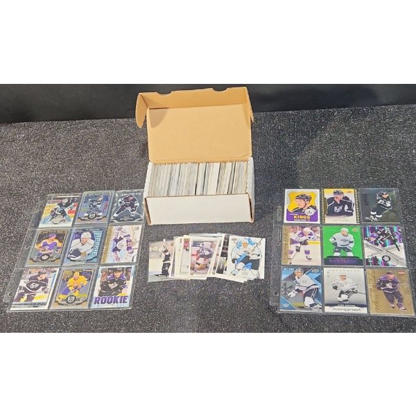 One Box of L.A. Kings 70's-2026 Era Hockey Cards With Two Sleeves