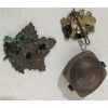 Image 2 : WWI Medal Dated 1914-1915 w/ Military Cap Badge 'Ubique Quo Fas Et Gloria Ducunt'