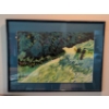 Image 1 : Framed Art Landscape Oil Painting 30x24