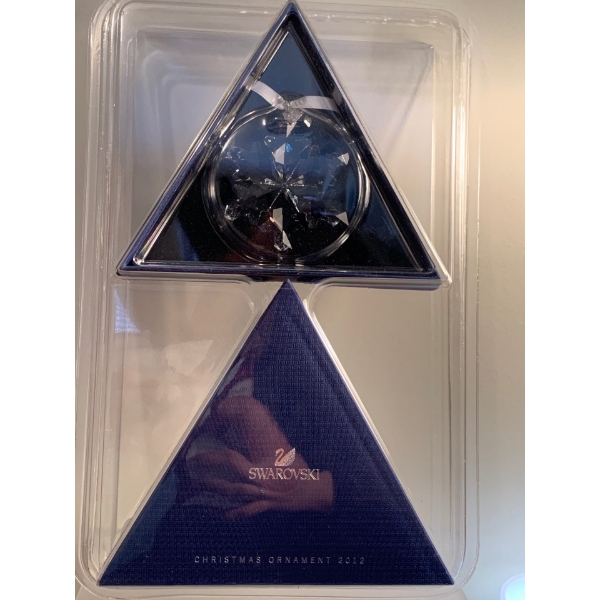 Swarovski Crystal 2012 Christmas Ornament 4T