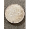 Image 1 : 1966 Canadian Silver Dollar Coin Featuring Indigenous Canoe Design