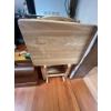 Image 2 :  four TV trays solid oak with Houlder
