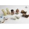 Image 3 : Different Porcelain figurals Salt And Pepper Shakers.