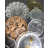 Image 6 : Assorted Decor and Serving Glassware- Egg Plate 11" Diameter, Wooden Plate 9" Diameter and More!