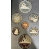 Image 1 : 1986 Canadian Specimen Set With 50% Silver Dollar 23.33 Grams