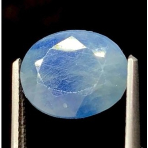 4.8 ct Certified Blue Sapphire Gemstone ($7,200 Appraisal)