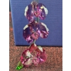 Image 3 : Swarovski Crystal Orchid Flower Figurine with Presentation Box