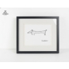Image 3 : Charlie Chaplin Memorabilia And A Framed Print Of Pablo Picasso's "Le Chien" (The Dog) Sketch.
