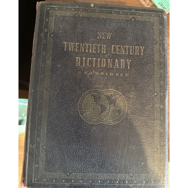  THICKK Webster Dictionary, 1942; 'The Disappearing Floor' 1940, 'To Have & Have Not' 1937