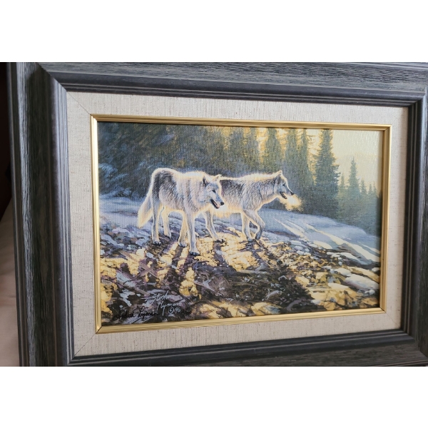 Campanions by Stephen Lyman Ltd Edition Print 2/100 17 1/2  w 13 1/2 h