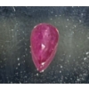 Image 1 : 0.45CTS Pear Shaped Faceted Ruby