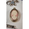 Image 6 : Vintage Blue Jewelry Featuring Bead Necklaces, Pendants, and Bracelet