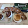 Image 1 : Pyrex Ovenware, Escargot Bowls, Crystal D'Arques Glasses, Cake Dome/ Punch Bowl, and More!