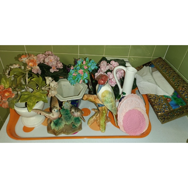 Assortment of Vintage China & Pottery  Dishes and Kitchenware  Cups, Mugs, Floral Art, Teapots & Mor