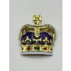 Image 4 : Dolphin brooch pin, crown brooch pin, Aurora Borealis retro brooch pin, and a detailed watch necklac