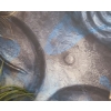 Image 3 : Face Print on Canvas 26 w, 39 h and Artificial Plant 24 h