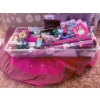 Image 1 : 7-Foot Pre-Lit Artificial Christmas Tree and Assorted Holiday Wrapping Supplies