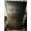 Image 2 : Industrial Style 2 Door Metal Storage Cabinet 78x46x24