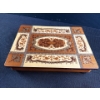 Antique Italian Marquetry Jewellery / Music Box 11 x 14