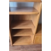 Image 2 : Entertainment Cabinet w/ 4 Adjustable Shelves and Storage Cupboard 53 W, 16 D, 44 T 