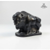 Image 5 : Hand-Carved Wolf Original and Canadian Sculptures, Including Dogs Made of Mount St. Helens Ash
