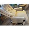 Image 3 : Fabric La-Z-Boy rocking recliner light off white material in amazing condition 37” h 33”w 20” depth