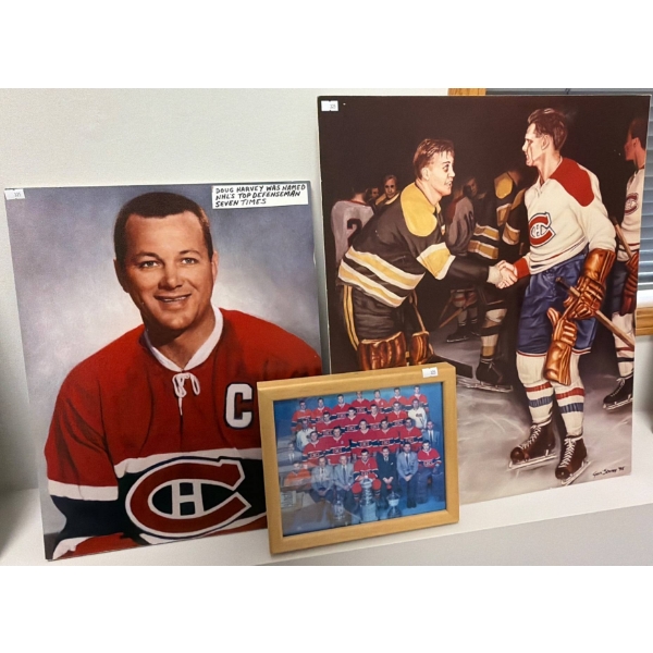 Montreal Canadiens 20x24" Hockey Memorabilia Prints and Team Photograph