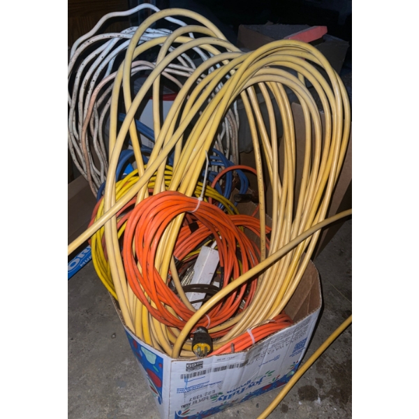 Cord & Booster Cable Collection - indoor Outdoor Cords & More