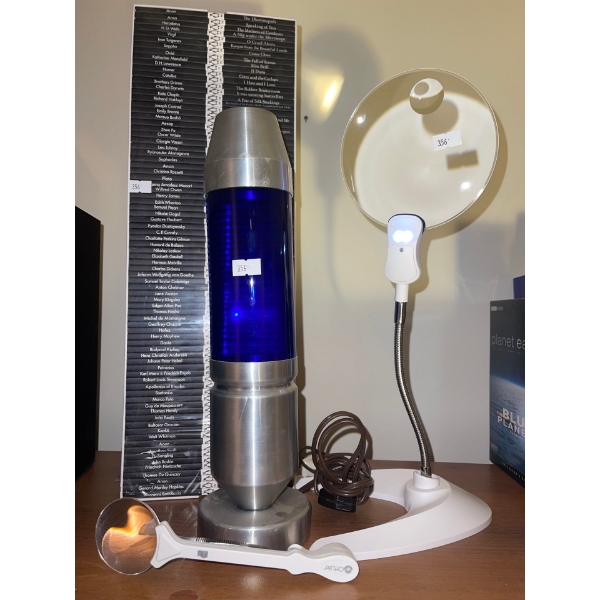 Desktop Decor Lava Lamp Magnification Tool & More