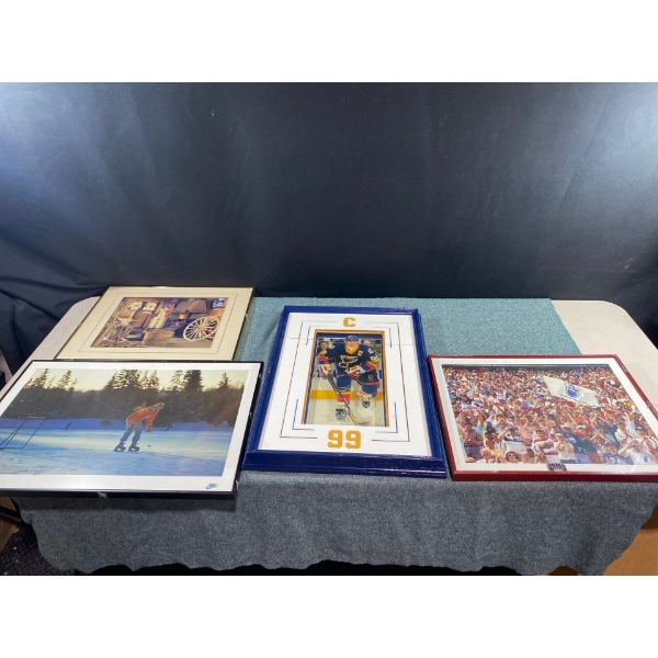 Framed Hockey Pictures