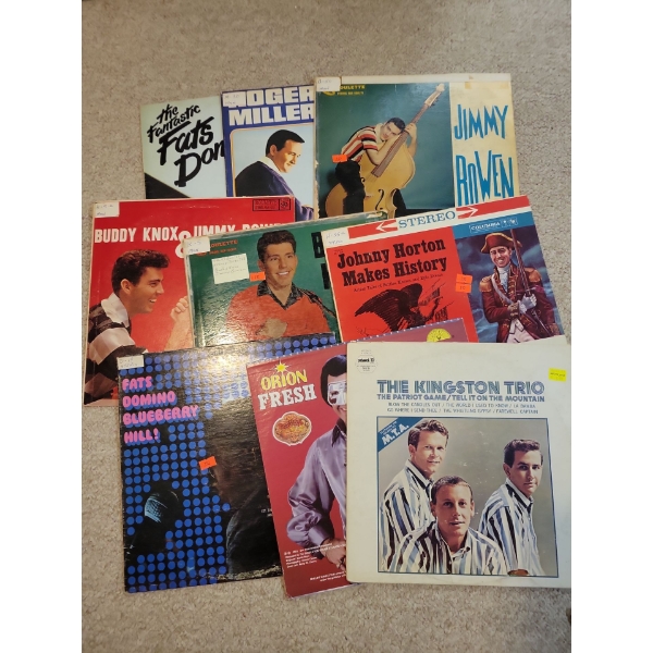Record Collection Fats Domino Buddy Knox Jimmy Bowen