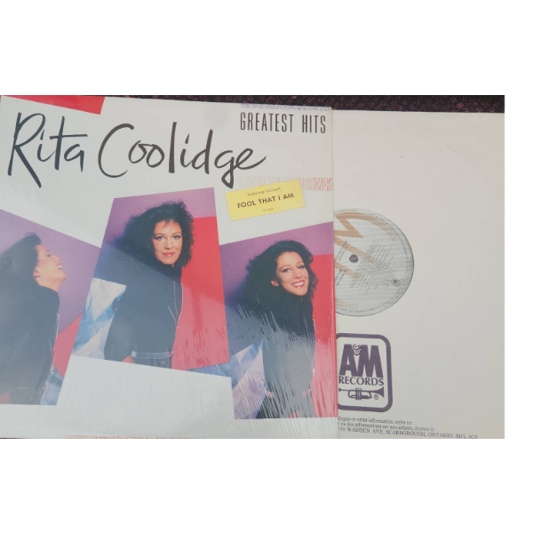 Box Lot of Assorted Vinyl Records Including Rita Coolidge and Eddie Rabbitt