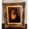 Image 1 : Tag Kim, Oil on Canvas of Man, Golden Frame,  9x12/15x18 