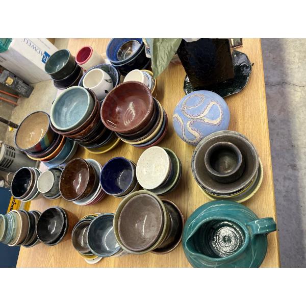 ceramic bowls, sphere