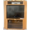 Image 1 : Corner Shelving Unit Only 49x21x59 - Contents Not Included 