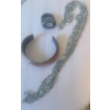 Image 4 : Assorted Fashion Jewellery w/Jem Tattoos & Iced Out Stuffed Bear 
