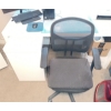Image 2 : Trendy White Desk And Office Chair  40" x 23" x 35" tall