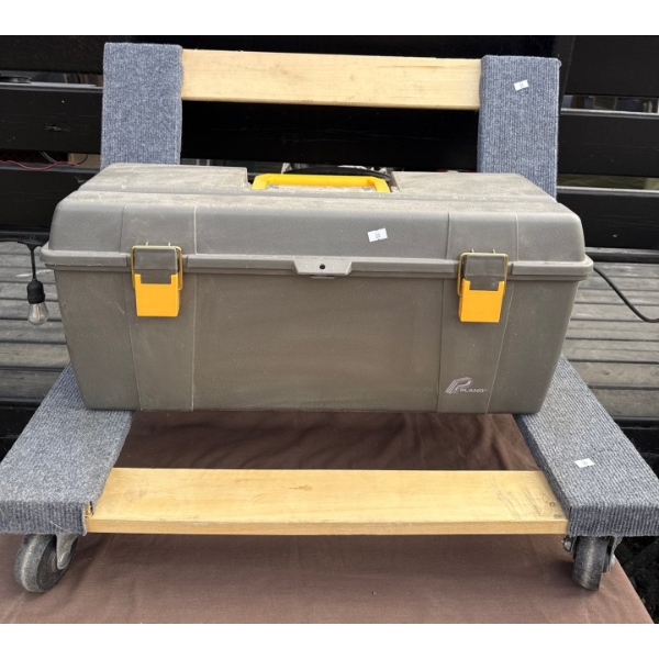 DIY Trolley Kit - 2 Trollies w/ Plano Tool Chest Full Of New Heavy Duty 360 Wheels