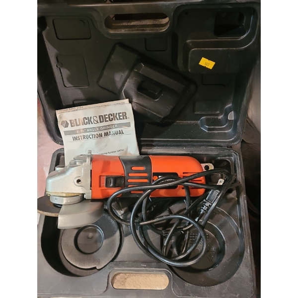 B&D Model GR750 Angle Grinder