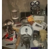 Image 1 : Collection Of Baking & Kitchen Items To Cook And Bake  Rolling Pin, Measure Cups, Cannisters, Pyrex 